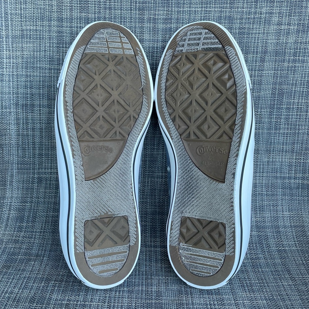 Converse Chuck Taylor All Star Ox Grey Low Top Sneakers Shoes Mens size 12 - Picture 8 of 10